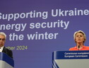 Von der Leyen annuncia 100 milioni dai fondi russi per la rete energetica a Kiev (ANSA)