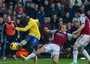 Premier: West Ham-Arsenal 1-3