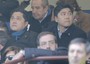 Il nuovo presidente dell'Inter Erick Thohir assiste finalmente a una vittoria della sua squadra in tribuna al Meazza, contro il Torino, dopo alcuni pareggi deludenti