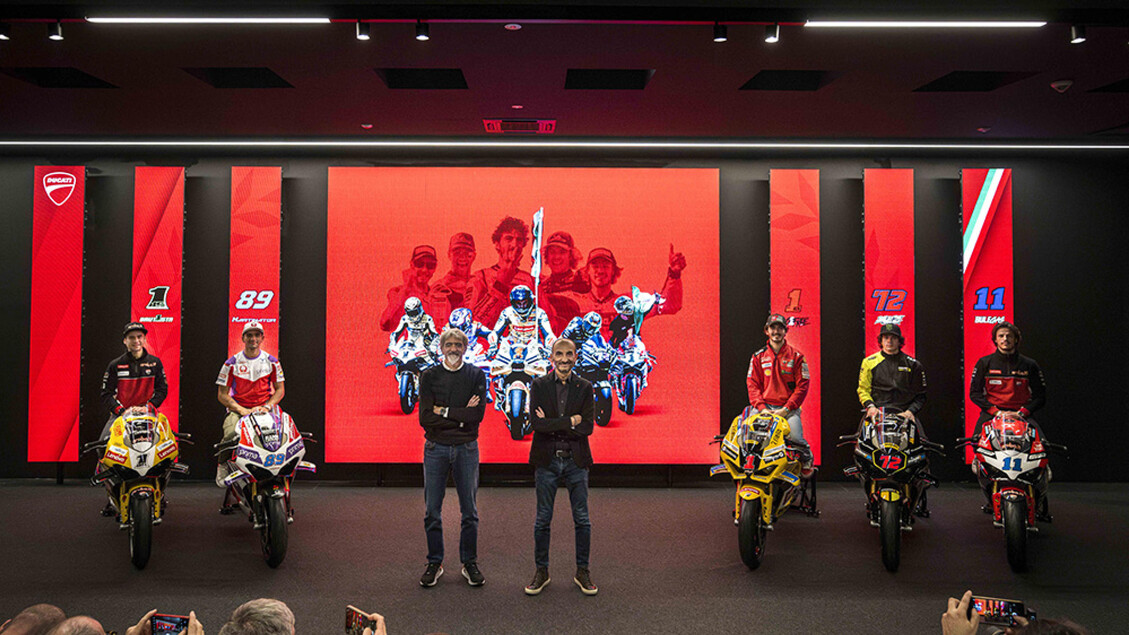 Ducati Campioni in Festa - RIPRODUZIONE RISERVATA