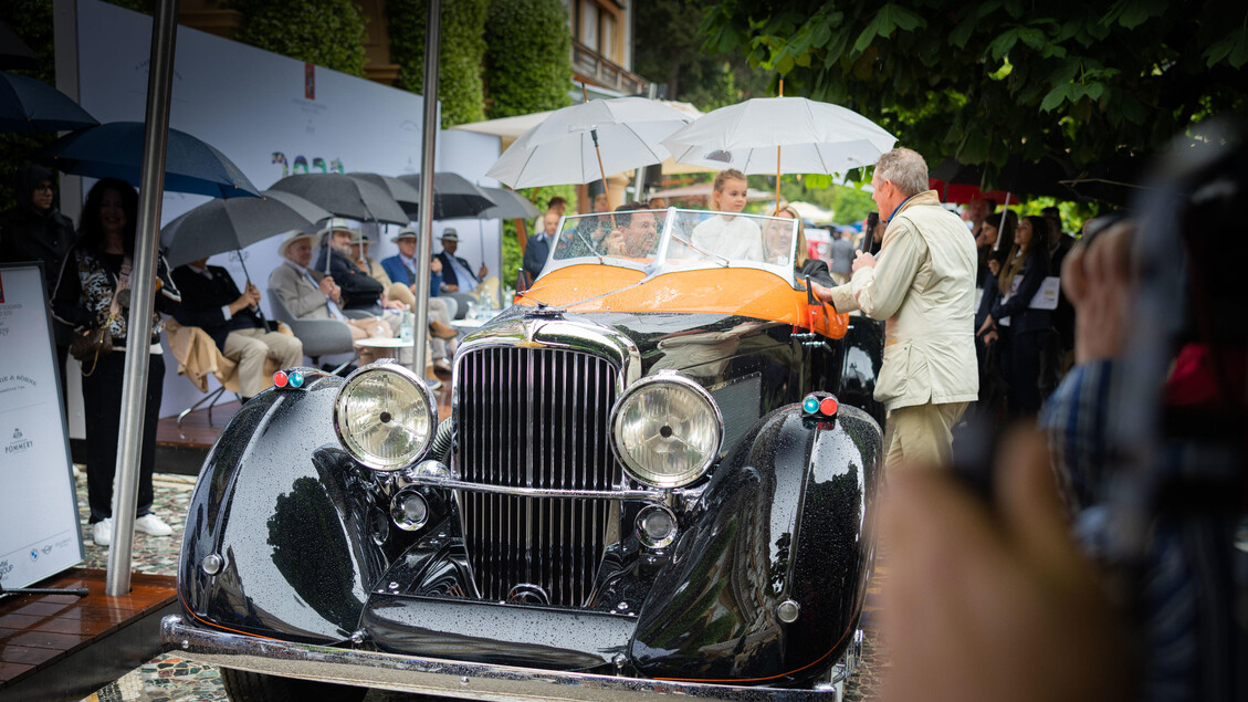 Duesenberg SJ a Concorso Villa d 'Este - RIPRODUZIONE RISERVATA