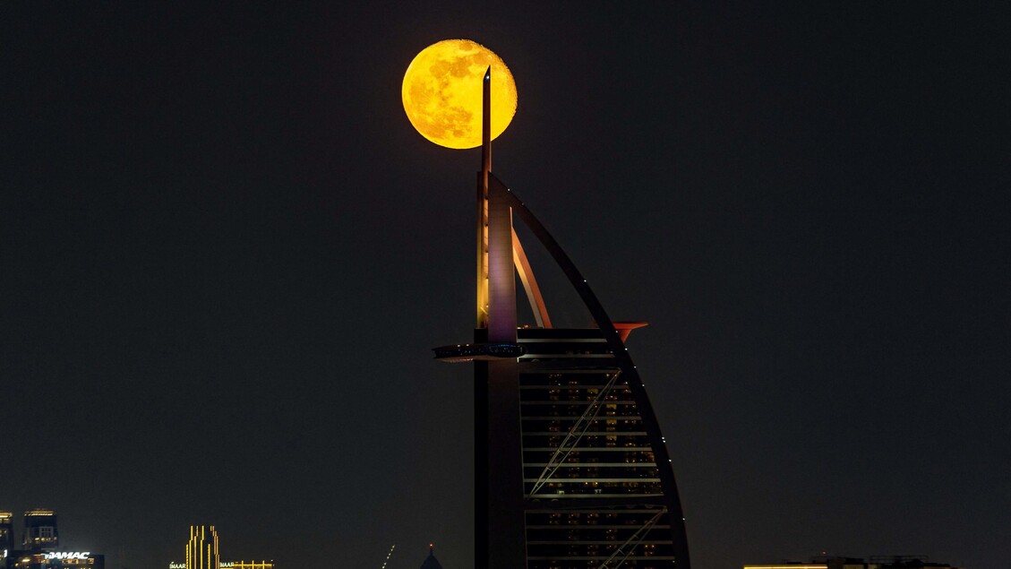 Luna llena en Dubai