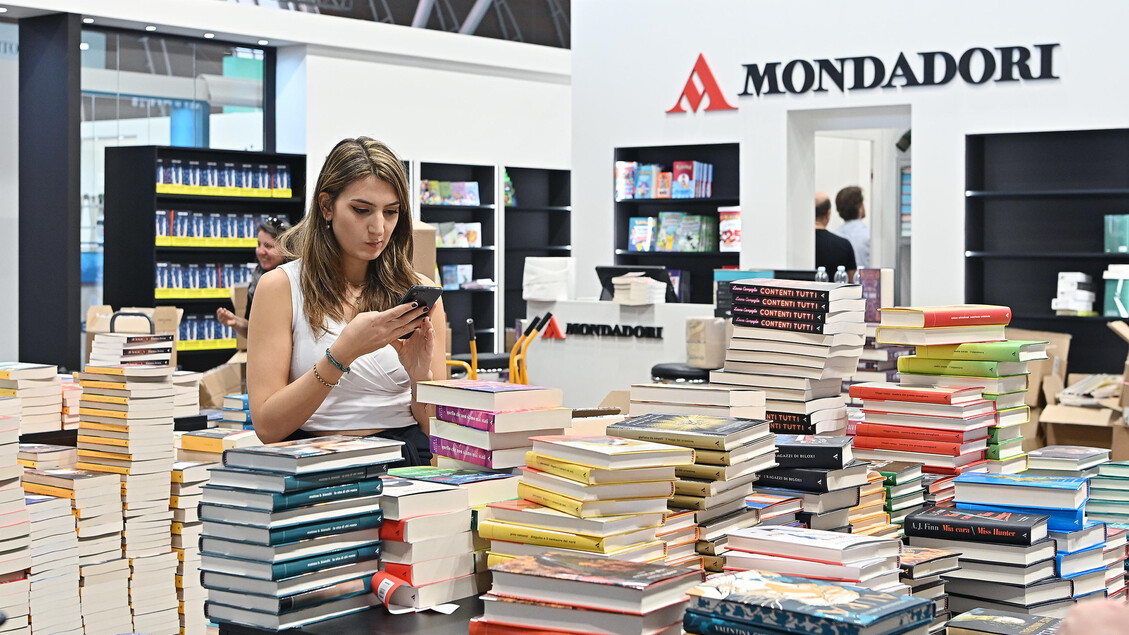 Preparativos para la Feria del Libro de Turín