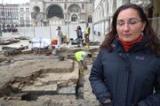 Venezia, in piazza San Marco spuntano i resti di un'antica torre