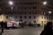 IL VIDEO - Scontri tra polizia e partecipanti al corteo per Ramy a Roma