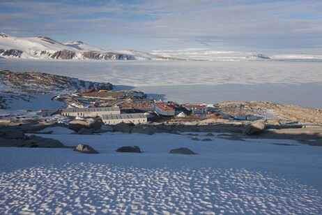 La base italiana in Antartide 'Mario Zucchelli', a Baia Terra Nova (fonte: ENEA)