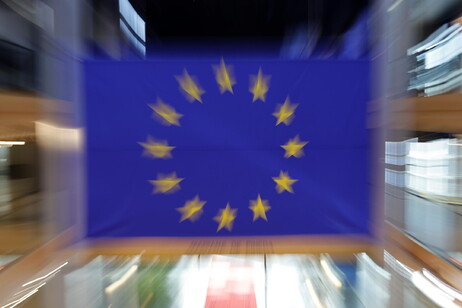 Una bandiera europea