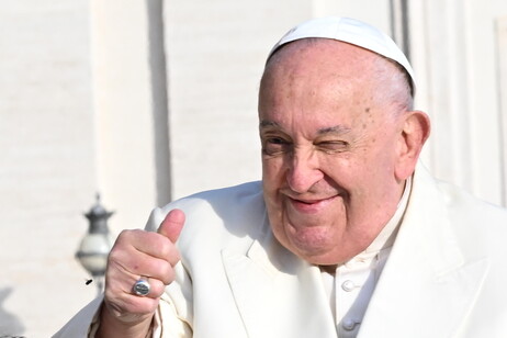 Papa Francisco durante audiência geral no Vaticano