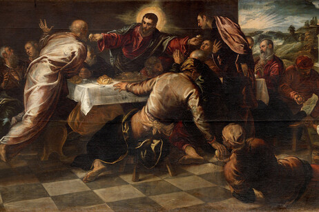 "La última cena", de Tintoretto