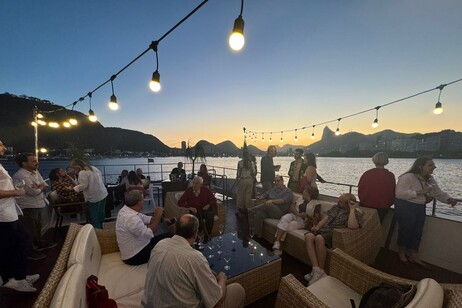 Evento de abertura foi realizado em barco no Rio de Janeiro