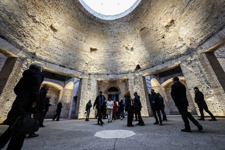 Nova entrada da 'Domus Aurea', em Roma