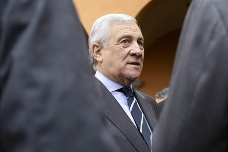 El canciller italiano Antonio Tajani.