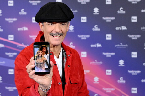 Rosario Fiorello in occasione del Festival di Sanremo