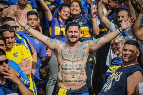 Imagens levam até Itália a paixão e o fanatismo dos torcedores do Boca Juniors