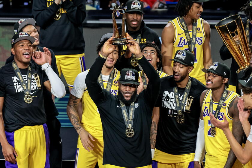 NBA - Indiana Pacers at Los Angeles Lakers In-Season Tournament championship