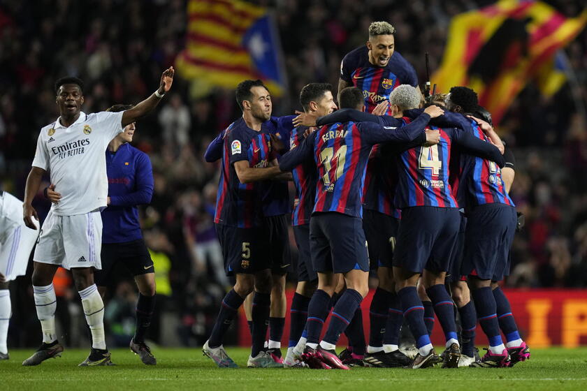 LaLiga - FC Barcelona vs. Real Madrid © ANSA/EPA