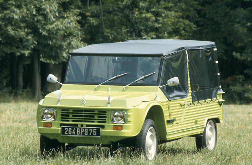 Citroen Mehari, 55mo compleanno © ANSA/Archives Terre Blanche / Photono