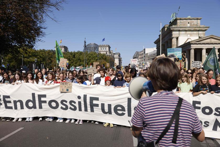 Fridays For Future a Berlino © ANSA/AFP