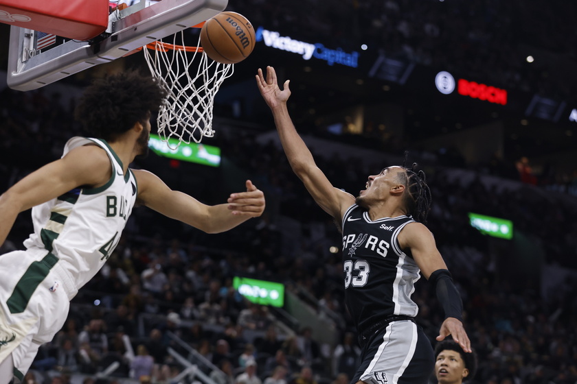 NBA - Milwaukee Bucks at San Antonio Spurs - RIPRODUZIONE RISERVATA