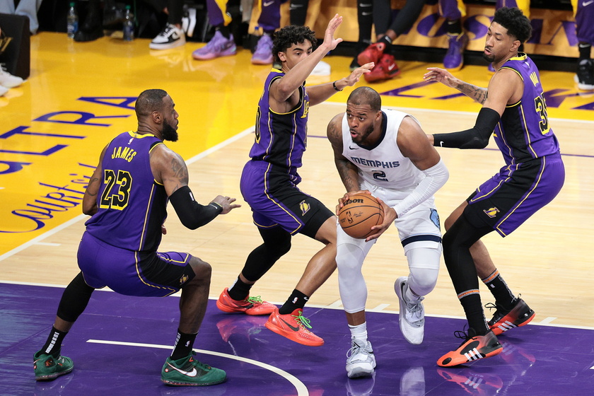 NBA - Memphis Grizzlies at Los Angeles Lakers - RIPRODUZIONE RISERVATA