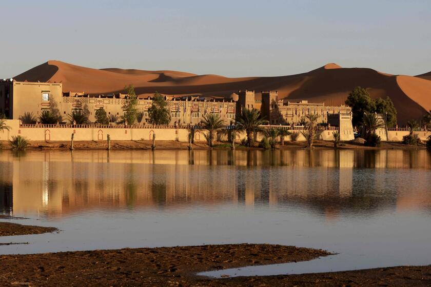 Sahara, alluvione nel deserto