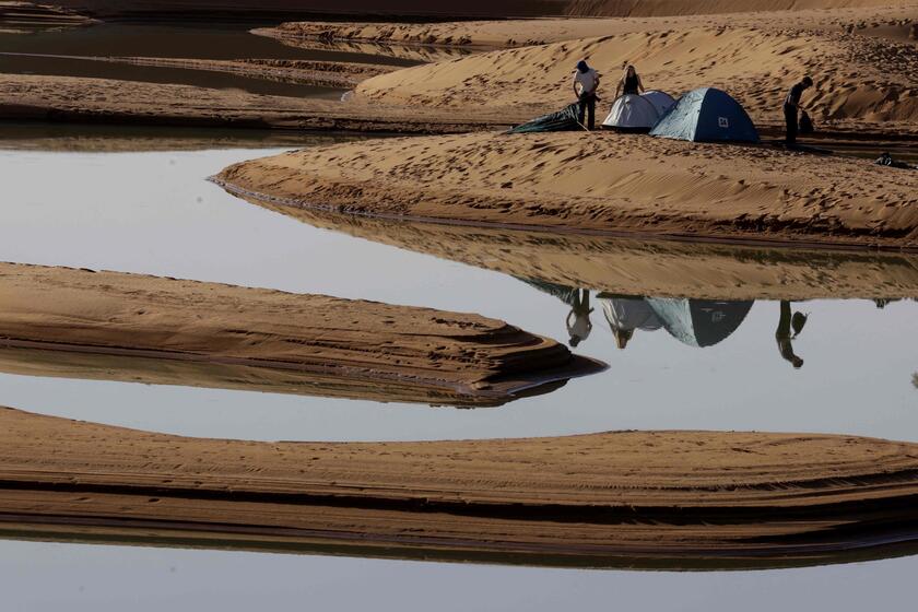 Sahara, alluvione nel deserto