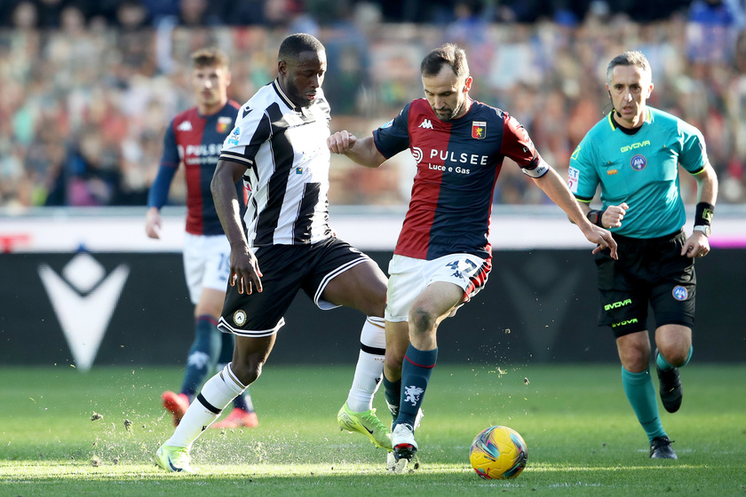 Soccer: Serie A; Udinese vs Genoa