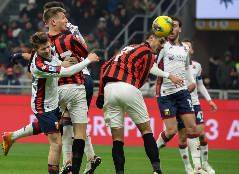 Serie A; AC Milan-CFC Genoa