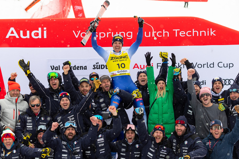 Alpine Skiing World Cup in Val Gardena