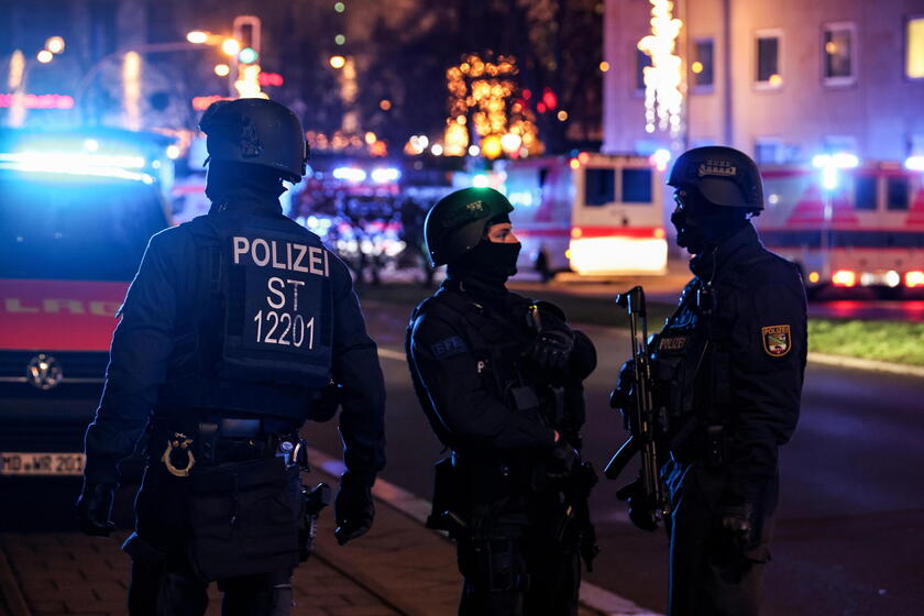 At least one dead and dozens injured after car driven into crowd at German Christmas market