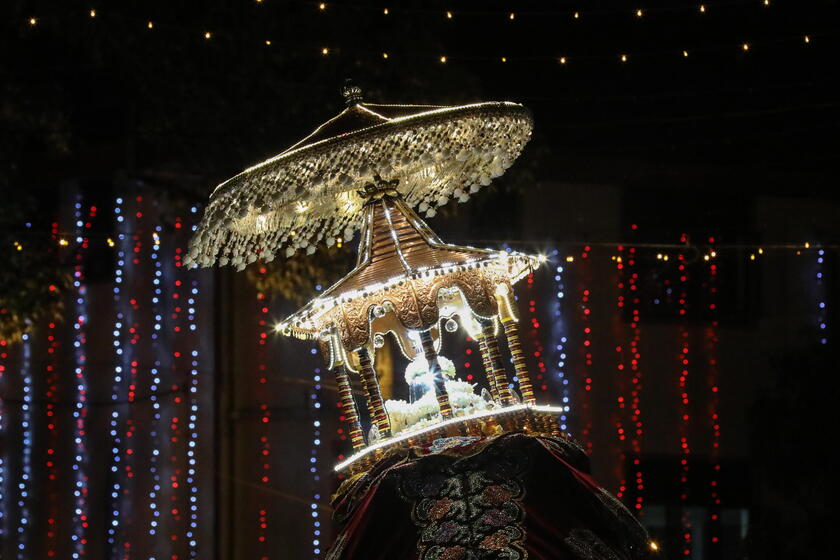 Navam Perahera - Annual Buddhist cultural pageant in Colombo © ANSA/EPA