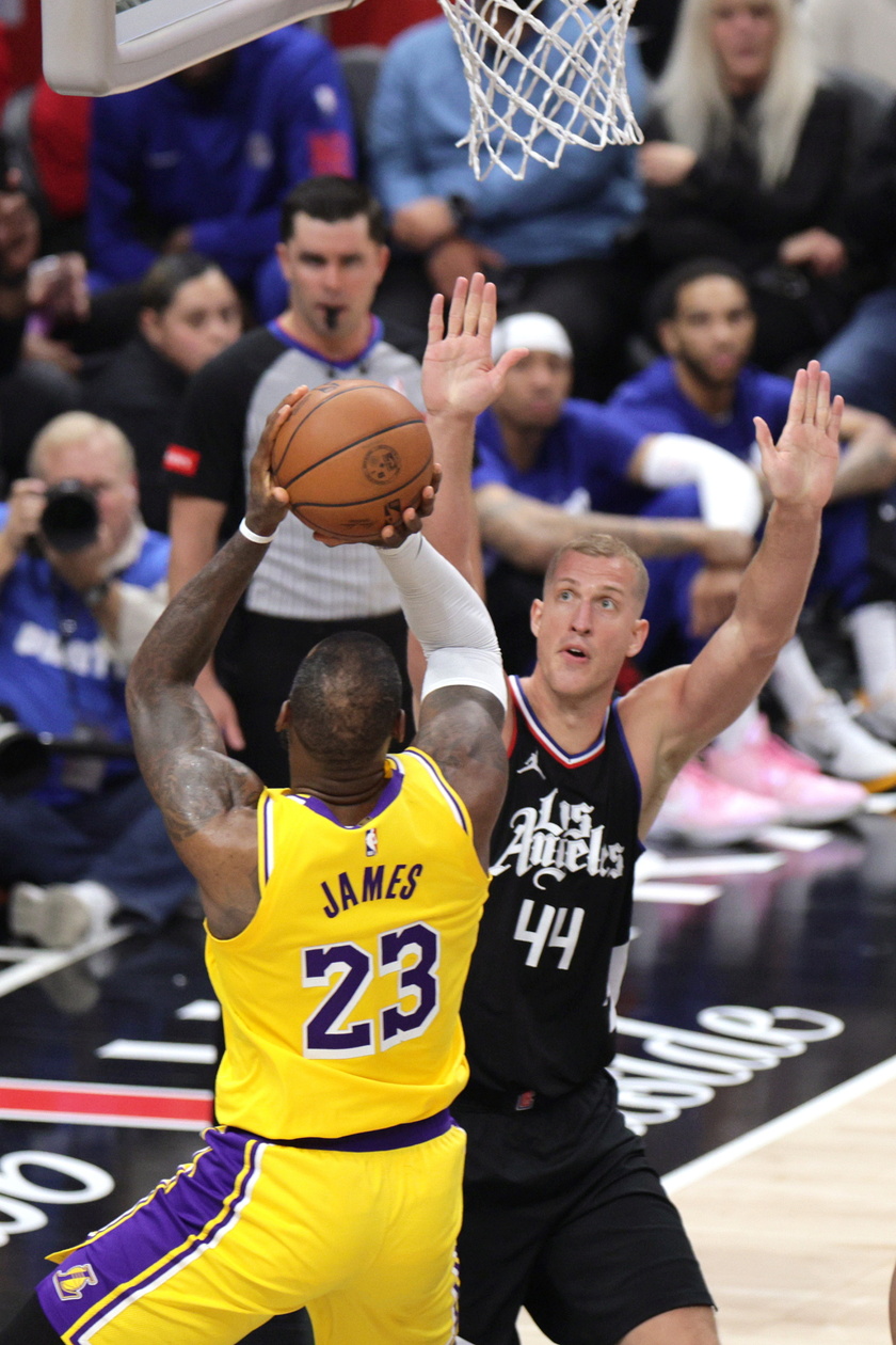 NBA - Los Angeles Lakers at Los Angeles Clippers - RIPRODUZIONE RISERVATA