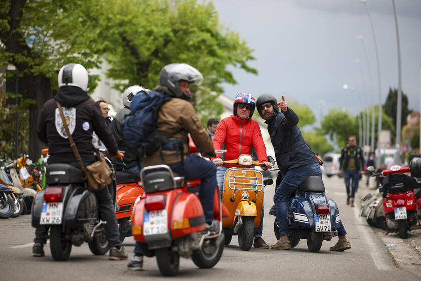 Vespa world days 2024 a Pontedera