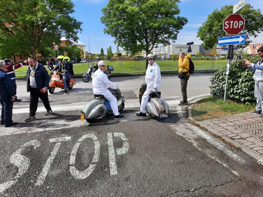 Vespa world days 2024 a Pontedera