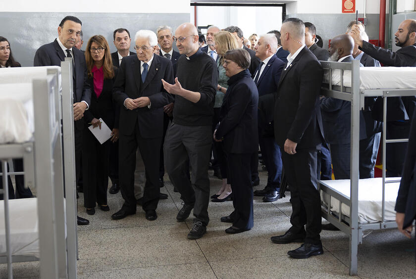 Mattarella visitou o Museu da Imigração e o Arsenal da Esperança em sua visita a São Paulo