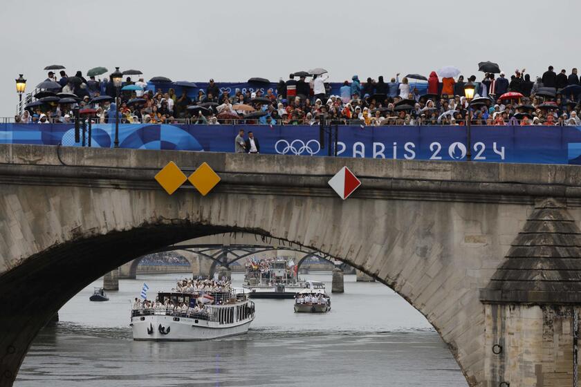 La ceremonia inaugural de los Juegos Olímpicos de París se puso en marcha.