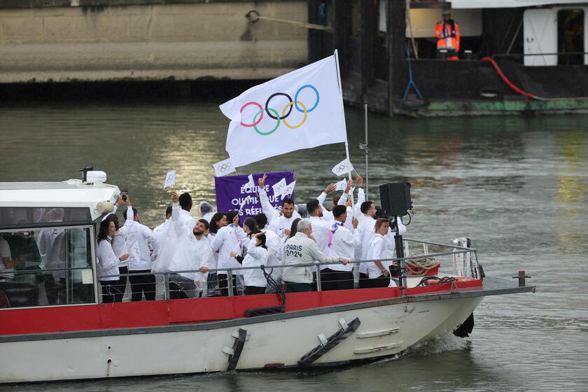 La ceremonia inaugural de los Juegos Olímpicos de París se puso en marcha.