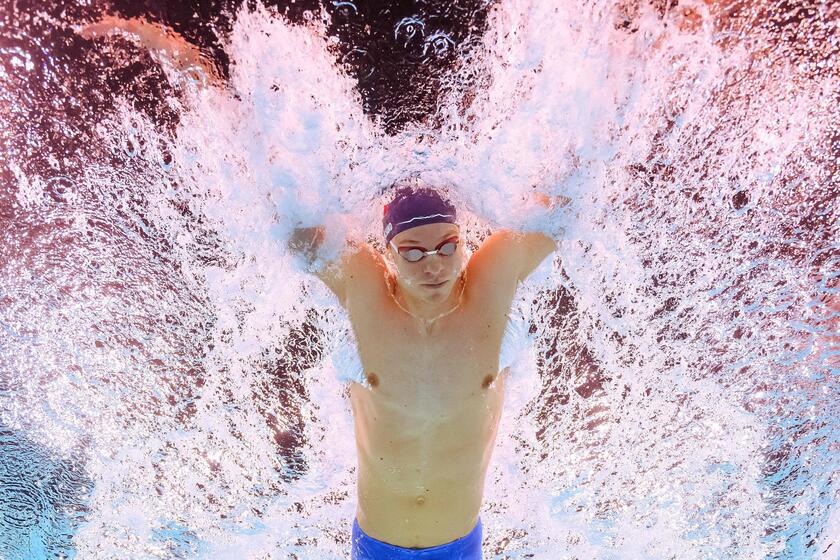 Léon Marchand, o grande astro das Olimpíadas de Paris, com quatro ouros e um bronze