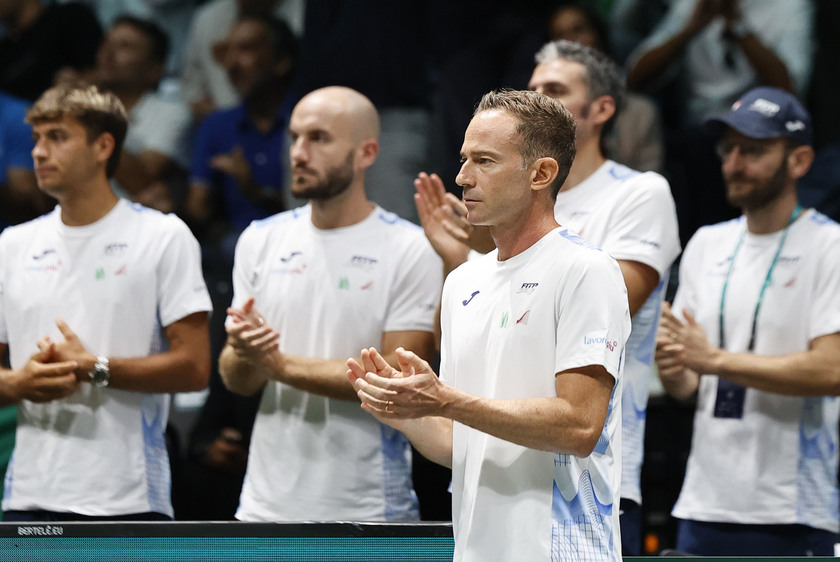 Tennis Davis Cup Final Group Stage Italy vs Brazil