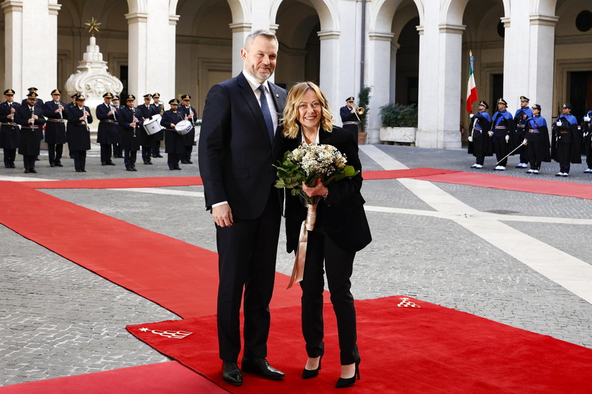 President of Slovakia Peter Pellegrini visits Italy