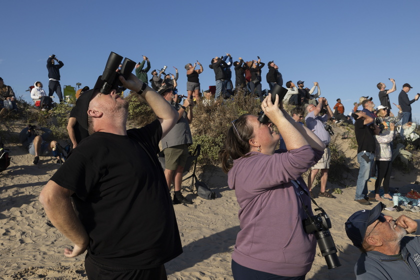 SpaceX Launch of Starship rocket in Texas