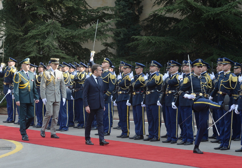 French President Emmanuel Macron visits Beirut