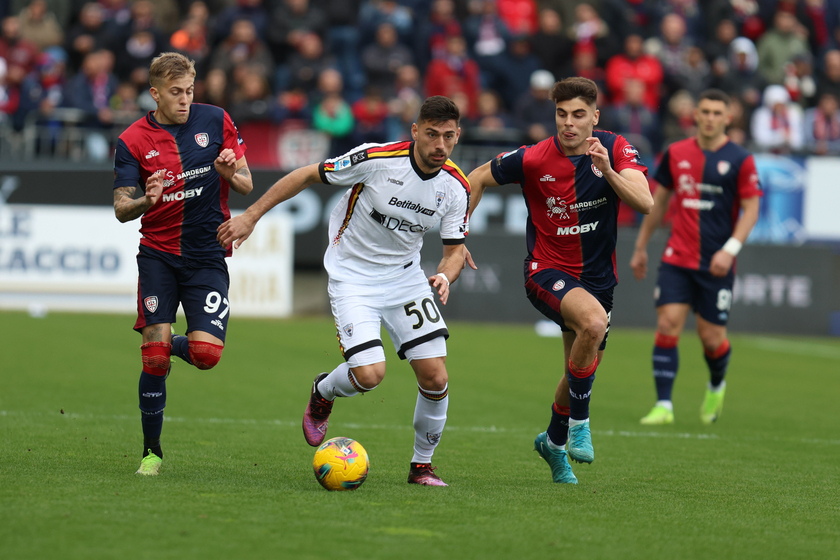 Soccer: Serie A; Cagliari vs Lecce