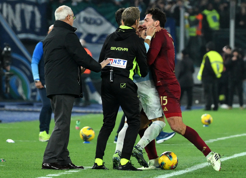 Soccer: Serie A; AS Roma vs SS Lazio