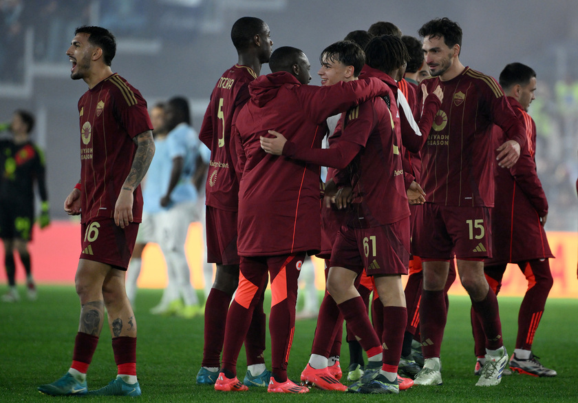 Soccer: Serie A; AS Roma vs SS Lazio