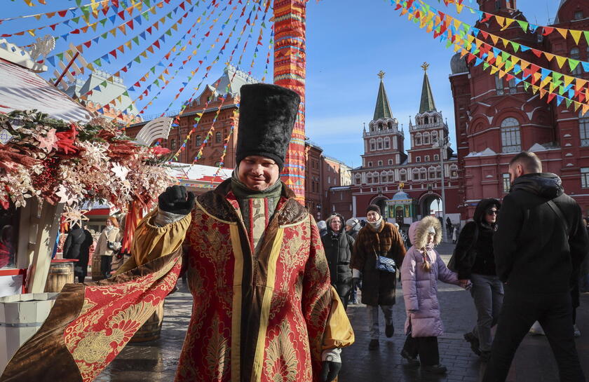 Opening of the festival Moscow Maslenitsa