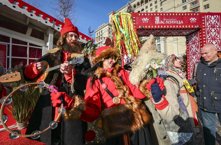 Opening of the festival Moscow Maslenitsa