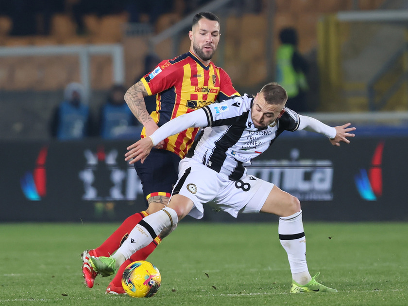 Soccer: Serie A; Lecce-Udinese