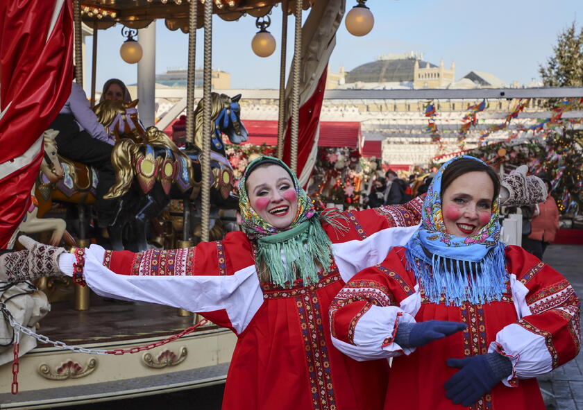 Opening of the festival Moscow Maslenitsa