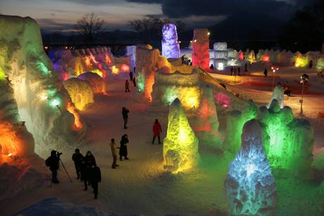 Shikotsukoonsen Ice Festival